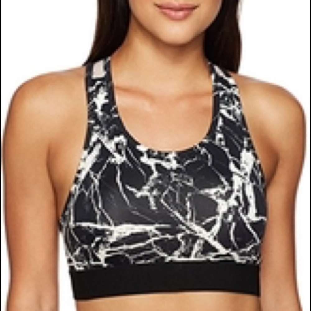 Marble Print Champion Sports Bra Size M
